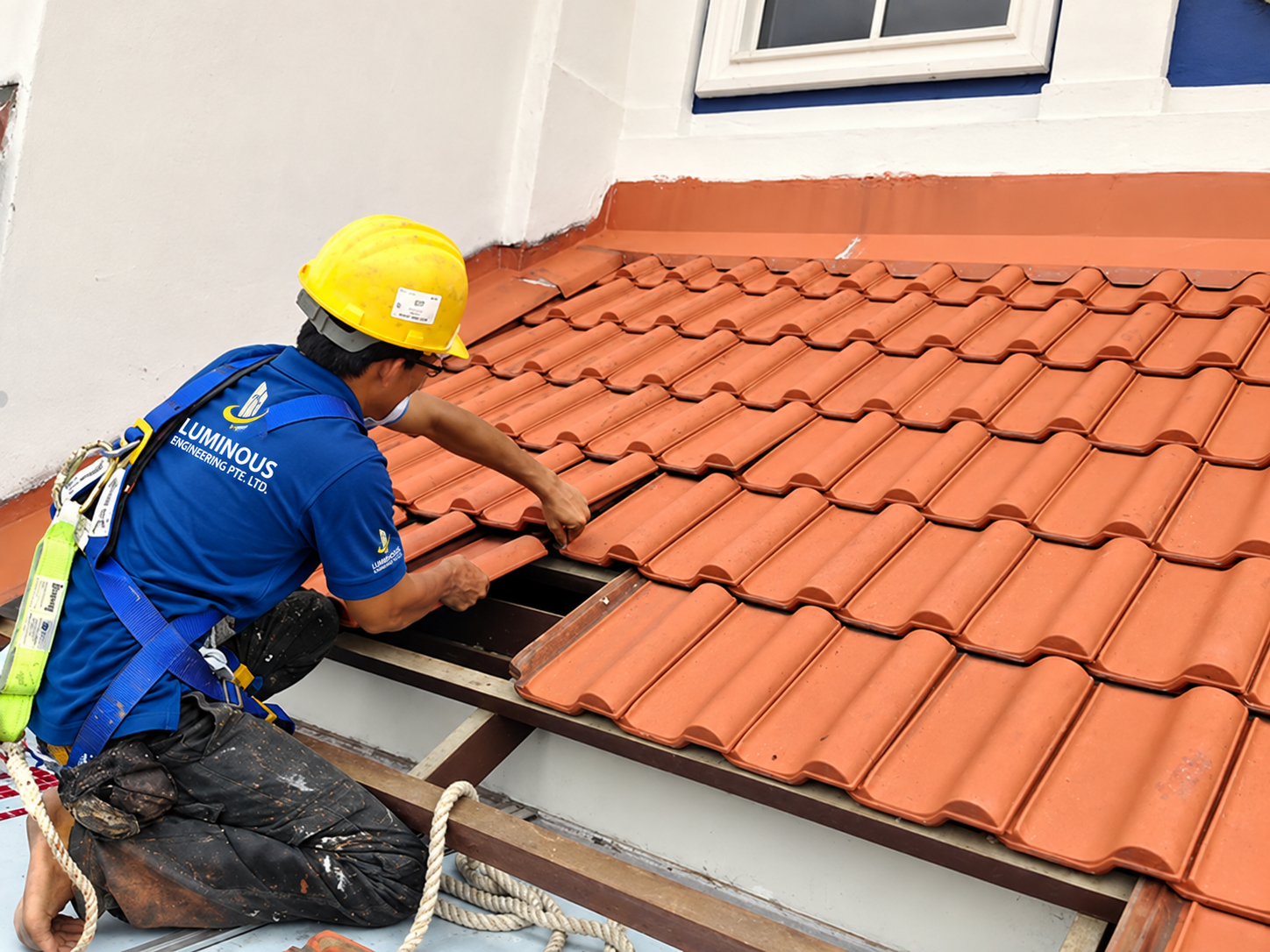 Roof repair service working in Singapore