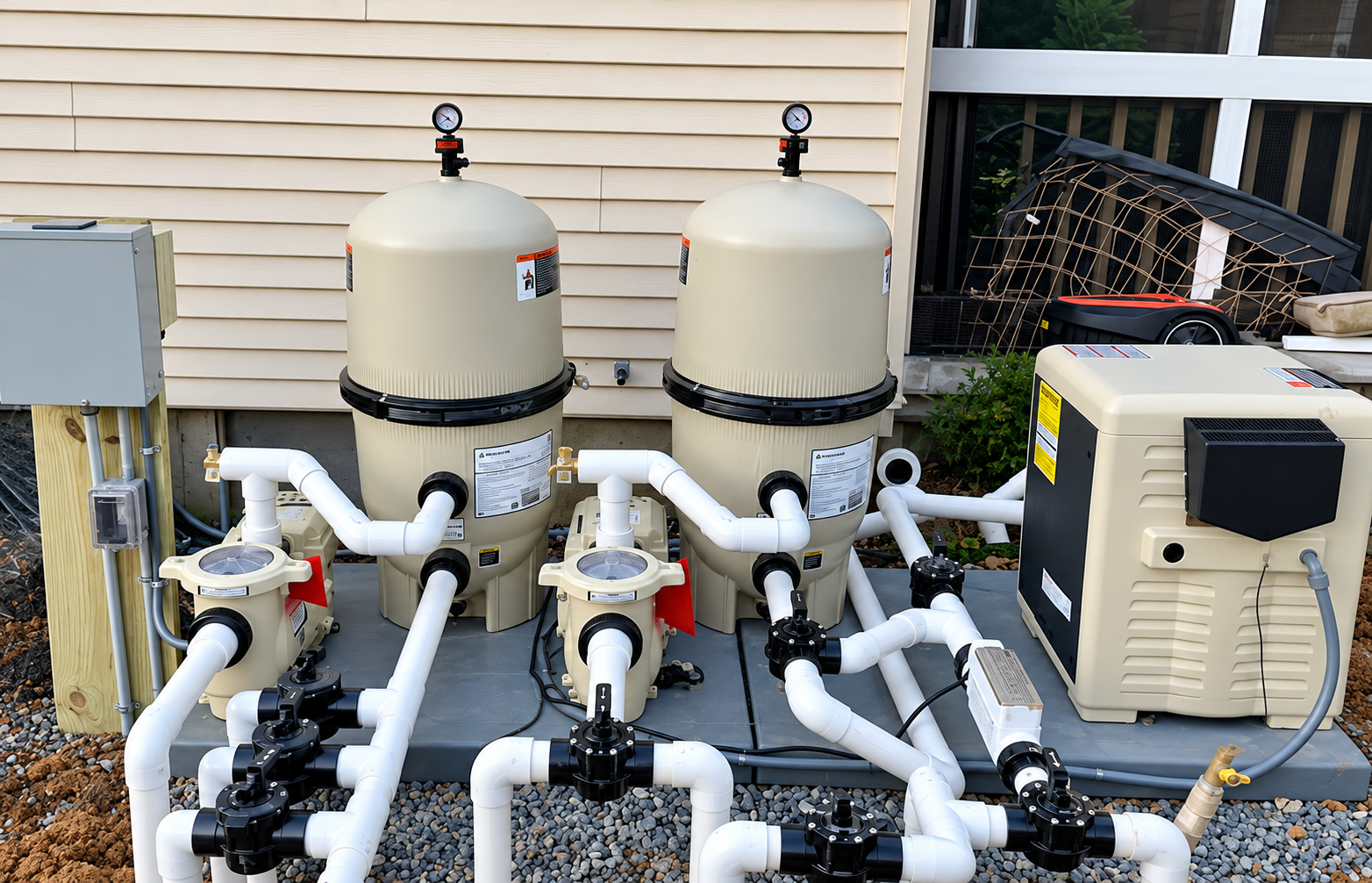 Pool Equipment Installation
