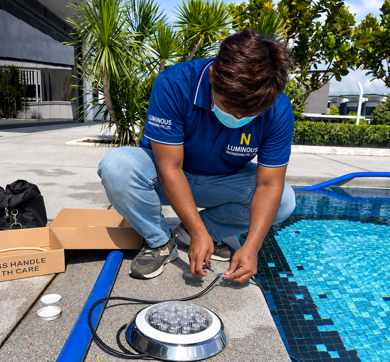 Swimming Pool Repair Kinta Road