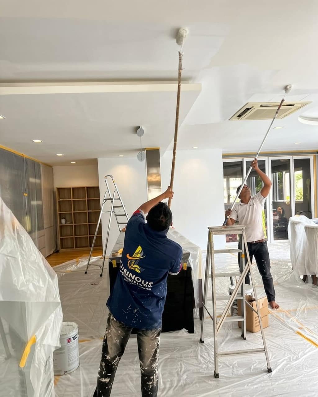 Professional home painting services by Luminous Engineering